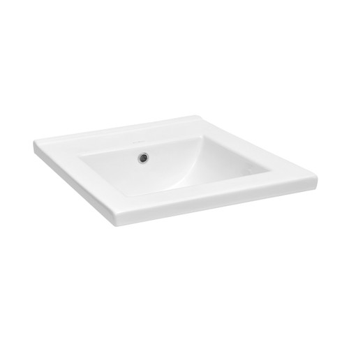 Swiss Madison SM-VT0002GW-0 18" Zero Hole Vanity Sink Top in Glossy White