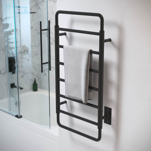 Swiss Madison SM-TW1901MB Ivy 8-Bar Electric Towel Warmer - Matte Black