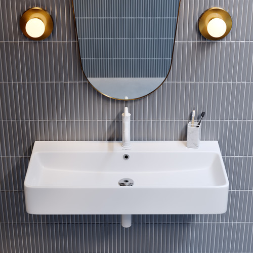 Swiss Madison SM-WS334 Carre 36" Rectangle Wall-Mount Bathroom Sink