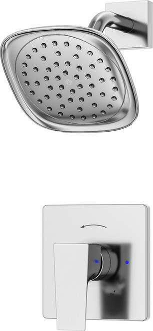Symmons Verity HydroMersion Shower Faucet Trim - Chrome - 4991TRM