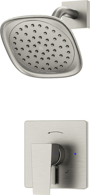 Symmons Verity HydroMersion VersaFlex Integral Diverter Shower Faucet Trim (Less Showerhead) - Satin Nickel - S4991STNL1TRM