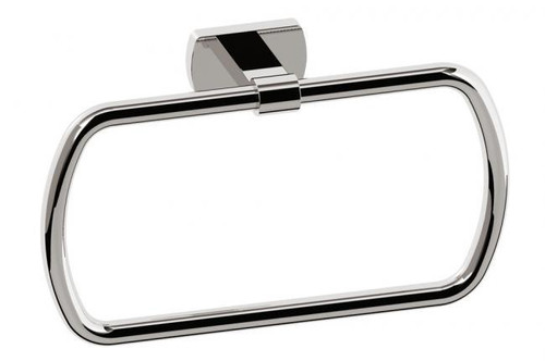 Aquabrass 4707PC 8"3/4 Wall Mount Towel Ring - Polished Chrome