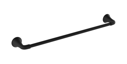 Symmons Elm 24" Towel Bar, Matte Black - 553TB24MB