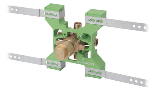 Symmons Temptrol Pressure Balancing Tub & Shower Rough Valve Body With Test Cap - 162RVBRBODY