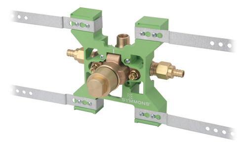 Symmons Temptrol Pressure Balancing Shower Valve Body With Test Cap - 161XP1BRBODY
