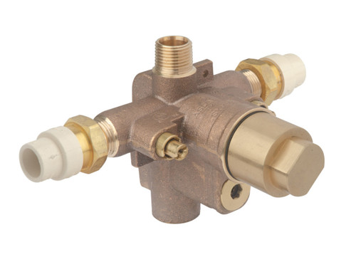 Symmons Temptrol Pressure Balancing Tub & Shower Rough Valve Body With Test Cap - S162XCPBODY