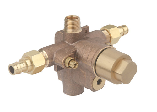 Symmons Temptrol Pressure Balancing Tub & Shower Rough Valve Body With Test Cap - S162XRVP2BODY