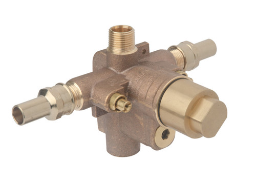 Symmons Temptrol Pressure Balancing Tub & Shower Rough Valve Body With Test Cap - S162XRVP3BODY