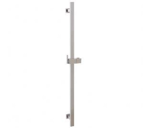 Aquabrass 12753PC Aqua 2 Square Sliding Bar Rail for Handshower - Polished Chrome