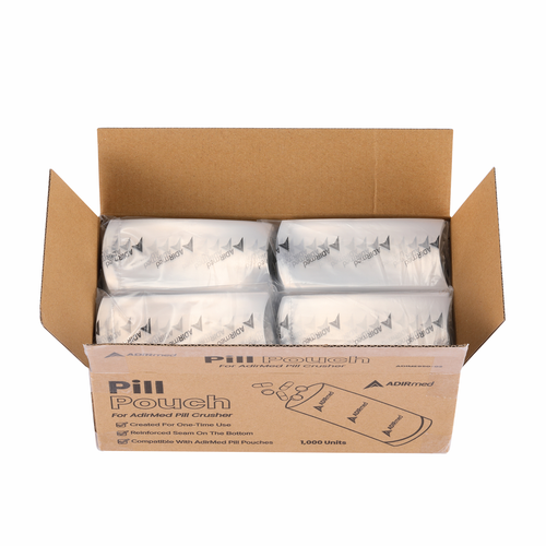 Alpine ADIME950-02 Pill Pouch for AdirMed Pill Crusher (1,000 Bags)