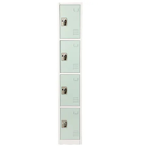 Alpine ADI629-204-MGRN Large 4 Door Locker  Misty Green