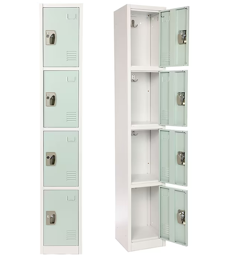 Alpine Large 4 Door Locker  Misty Green 2-Pack - ADI629-204-MGRN-PKG-2