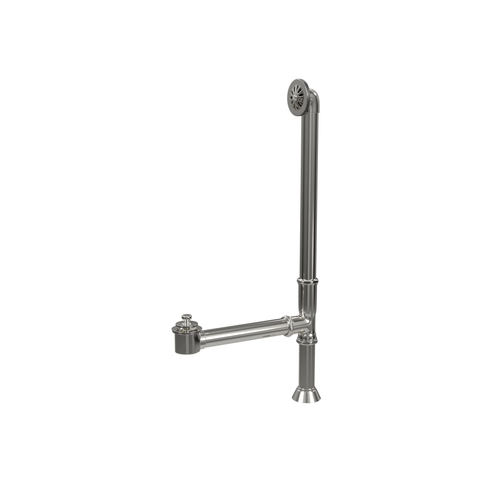 Cheviot Waste & Overflow, Lift & Turn, Polished Nickel - 2222-PN