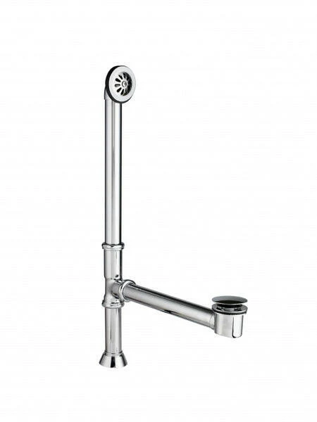 Cheviot Waste & Overflow, Push Pop-Up, Satin Brass - 2220-SB