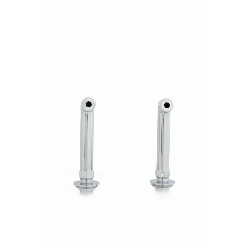 Cheviot Extra Tall Rim Pillars, Chrome, Pair - 39826-CH Cheviot Extra Tall Rim Pillars, Chrome, Pair - 39826-CH