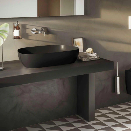 Cheviot Plural Vessel Sink 17 3/4" x 14", Matte Black - 1303-MB