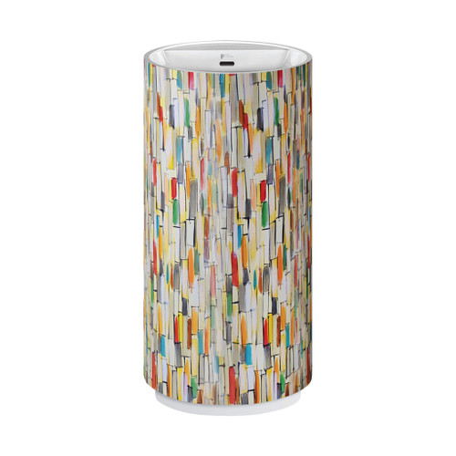 Fine Fixtures Brushstream Pedestal Sink Multicolor 18" Round - BR18MC