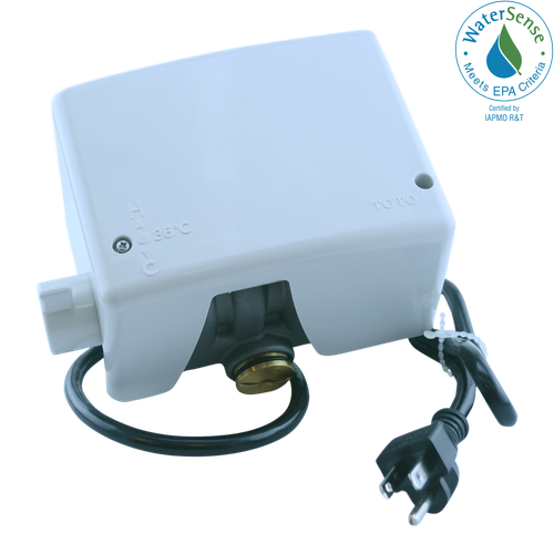 Toto ZN 1.1 GPM Electronic Touchless Bathroom Faucet Controller with SAFETY THERMO Thermostatic Mixing Valve - TLP01702U