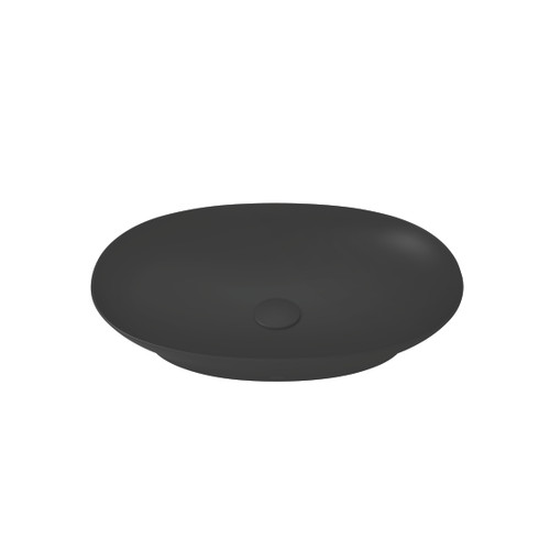 Toto Kiwami® Oval 24 Inch Vessel Bathroom Sink , Matte Black - LT474#MBL