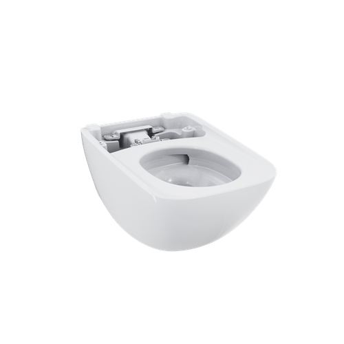 Toto NEOREST® WX2™ Dual Flush 1.2 or 0.8 GPF Wall-Hung Toilet Bowl Unit, Cotton White - CT9548CEFX#01