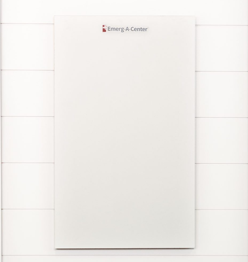 Iron-A-Way EAC 24 Safety Cabinet (Naloxone) With Flat White Door - EAC24SNFW