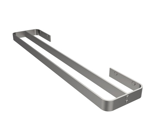 Swanstone Odile Suite 24 in. Double Towel Bar in Brushed Chrome - TBD10045087.201