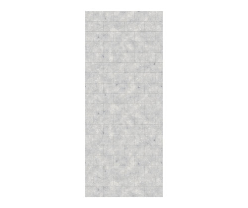 Swanstone 30" x 72" Metro Subway Tile Glue up Bathtub and Shower Single Wall Panel in Ice - MTMK7230.130