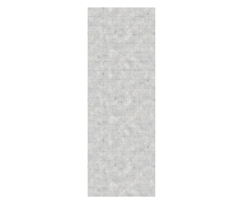 Swanstone 30" x 84" Metro Subway Tile Glue up Bathtub and Shower Single Wall Panel in Ice - MTMK8430.130