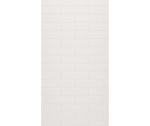 Swanstone 38 x 96 Modern Subway Tile Glue up Bathtub and Shower Single Wall Panel in Birch - MSMK9638.226