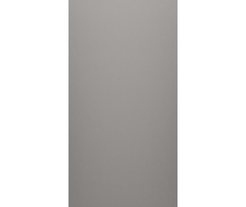 Swanstone 50 x 96 Smooth Glue up Bathtub and Shower Single Wall Panel in Ash Gray - SMMK9650.203