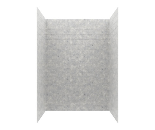 Swanstone 32 x 50 x 72 Metro Subway Tile Glue up Bathtub and Shower Wall Kit in Ice - MTMK723250.130 Swanstone 32 x 50 x 72 Metro Subway Tile Glue up Bathtub and Shower Wall Kit in Ice - MTMK723250.130