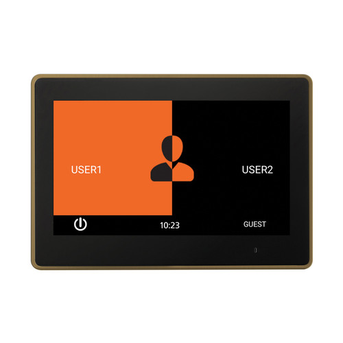 Thermasol ThermaTouch2 10 Control, Satin Brass - TT10V2-SB