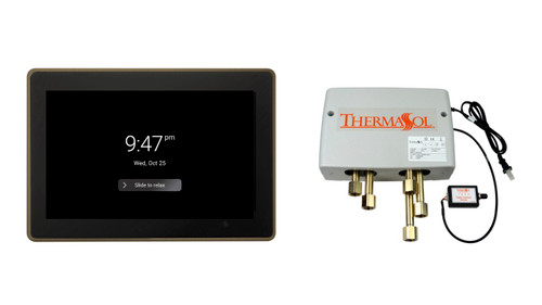 Thermasol Digital Shower Package - ThermaTouch2 15 Control + Digital Shower Valve, Antique Nickel - DSPU-TT15-AN