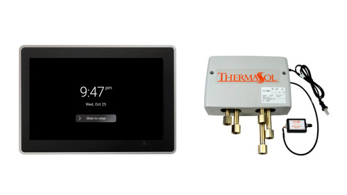 Thermasol Digital Shower Package - ThermaTouch2 15 Control + Digital Shower Valve, Polished Chrome - DSPU-TT15-PC