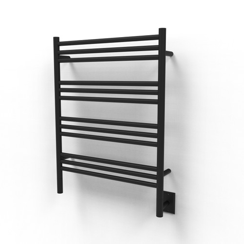 Thermasol Heated Towel Warmer, Matte Black - (12BAR-24") - 15-S12-24-MB