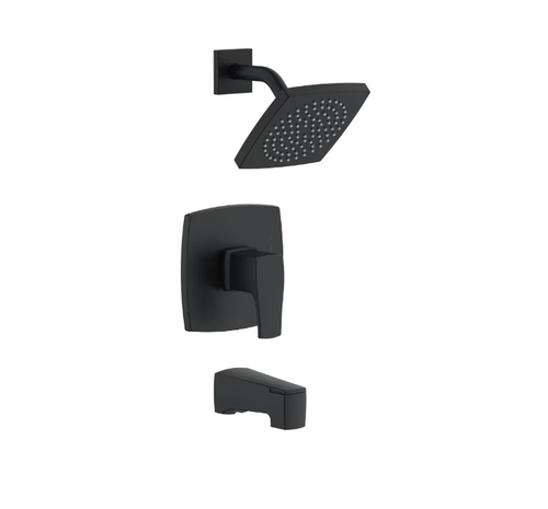 Gerber Tribune® Tub & Shower Faucet Trim Kit, 1.75gpm, Satin Black - D501070BSTC
