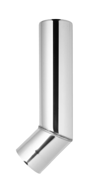 Harvia Angled Smoke Pipe | 45 Degrees | Stainless Steel - WZ45ST