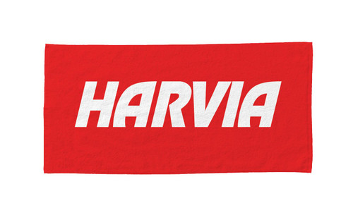 Harvia Towel 70 x 140cm Red - SAC80401