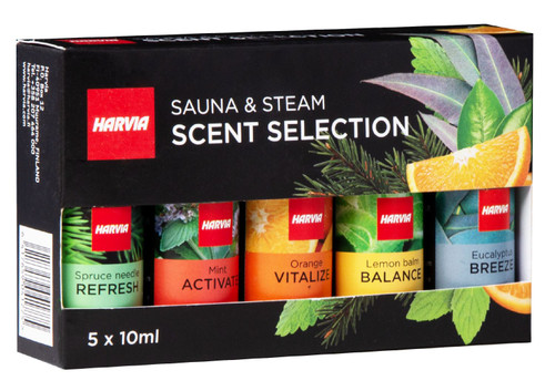 Harvia Healing With Heat Sauna And Steam Scent Set - 14-SAC0025508 Harvia Healing With Heat Sauna And Steam Scent Set - 14-SAC0025508
