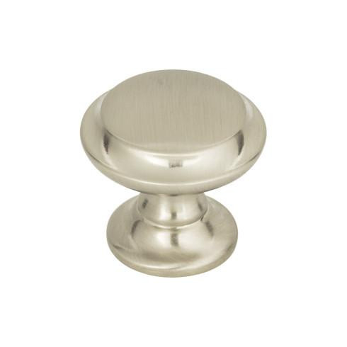 Top Knobs Barrow 1-1/4" Diameter Mushroom Knob, Brushed Satin Nickel - TK1050BSN