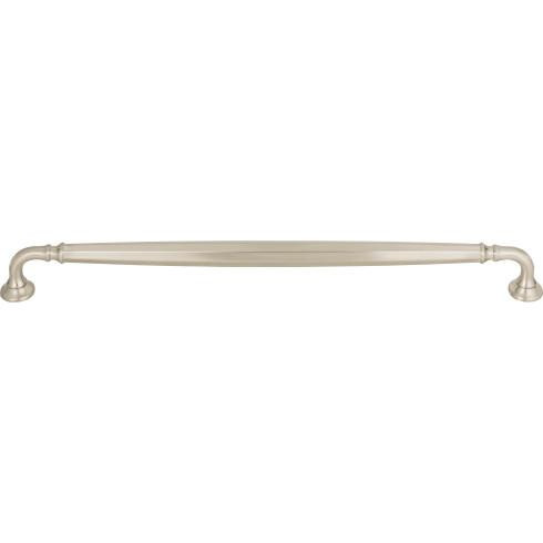 Top Knobs Barrow 12" Center to Center Bar Pull, Brushed Satin Nickel - TK1056BSN