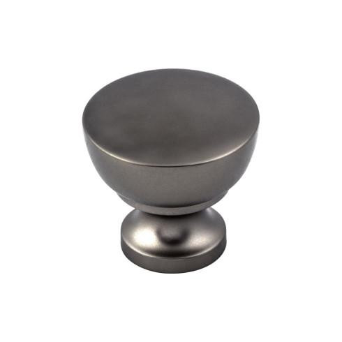 Top Knobs Bergen 1 1/4" Diameter Mushroom Knob, Ash Gray - M1567
