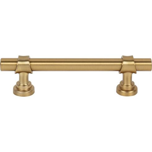 Top Knobs Bit 3 3/4" Center to Center Bar Pull, Honey Bronze - M2833