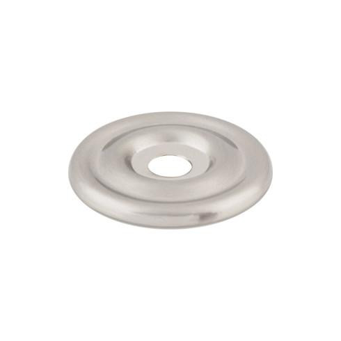 Top Knobs Brixton Backplate 1 3/8", Brushed Satin Nickel - TK890BSN