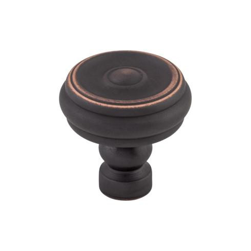 Top Knobs Brixton Button 1 1/4" Diameter Round Knob, Umbrio - TK882UM