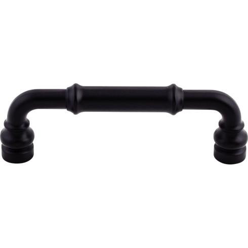 Top Knobs Brixton 3 3/4" Center to Center Bar Pull, Flat Black - TK883BLK