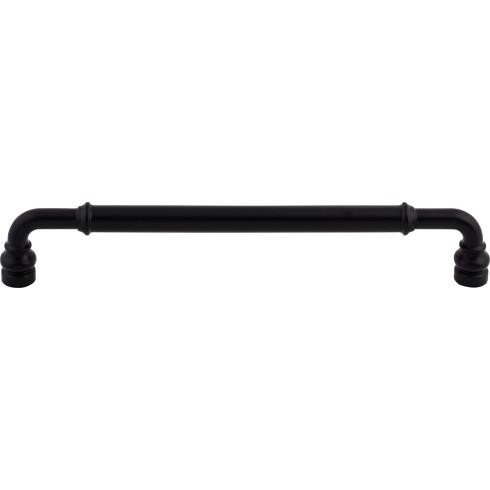 Top Knobs Brixton 7 9/16" Center to Center Bar Pull, Flat Black - TK886BLK