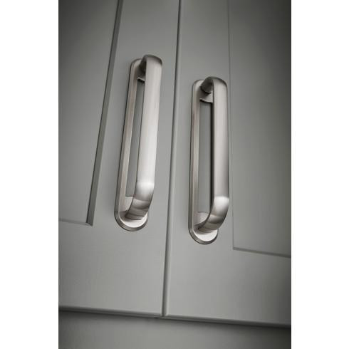 Top Knobs Brockwell Backplate 12" (c-c) - Polished Nickel - TK3357PN