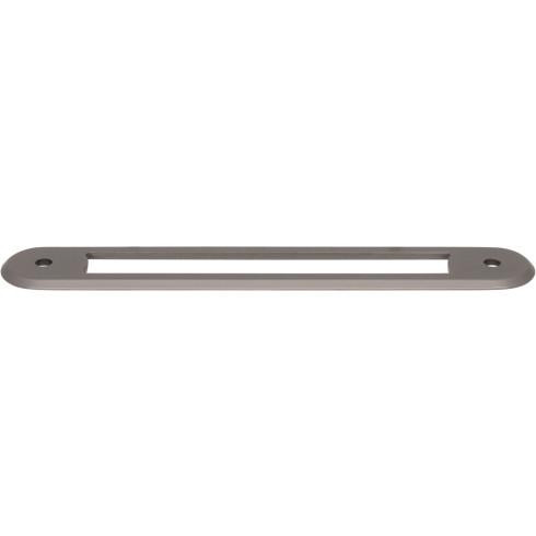 Top Knobs Brockwell 5 1/16" Center to Center Pull Backplate, Ash Gray - TK3353AG