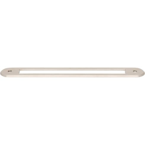 Top Knobs Brockwell 6 5/16" Center to Center Pull Backplate, Brushed Satin Nickel - TK3354BSN